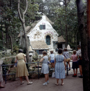 Hans en Grietje in 1955 of 1956 (foto van Jan van Eijk, bron: Nationaal Archief)